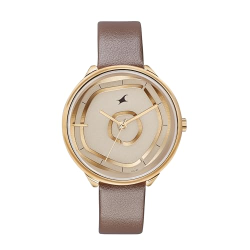 Fastrack Analog Rose Gold Dial Women’s Watch-6303WL01