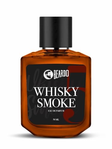Beardo Whisky Smoke Perfume for Men, 50ml | Spicy, Woody – Oudh Scent Eau De Parfum | Long Lasting Mens Perfume | Best Date Night Fragrance Body Spray | Valentines day gift for husband | Gift for boyfriend | Gift for Men