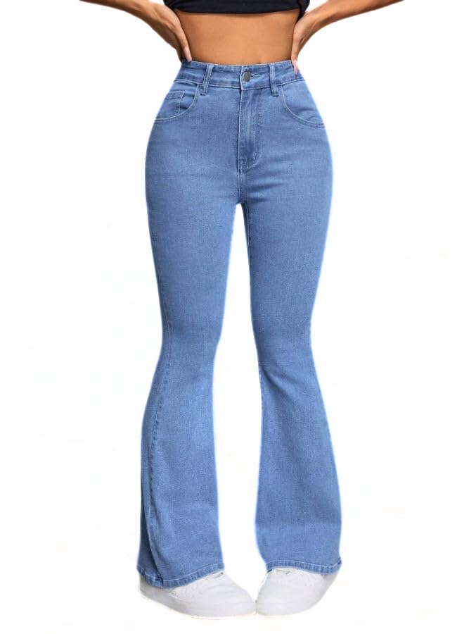 FRENCH ROSE Women’s Bootcut Denim Jeans